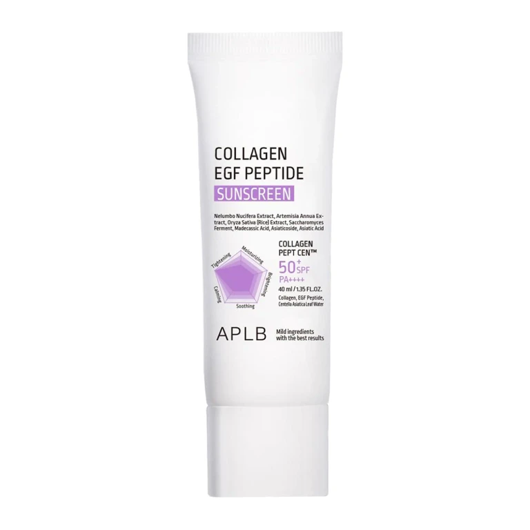 Collagen EGF Peptides Sunscreen Protection SPF50+ Moisturizing 40ml