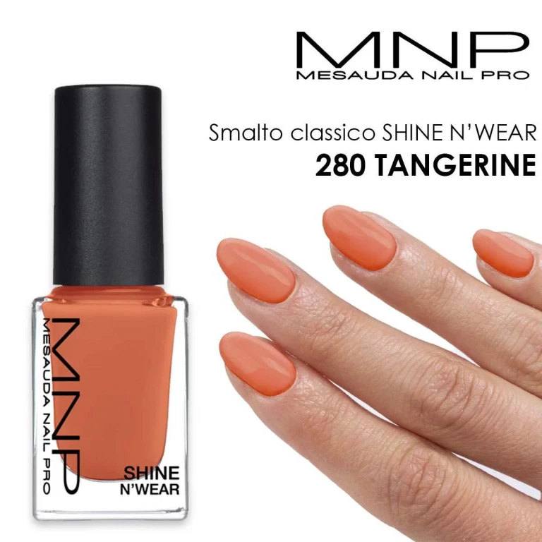 Mnp Classic Nail Polish Shine N'Wear 280 Tangerine