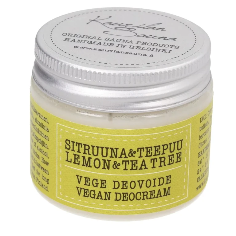 Vegan Lemon & Cypress Deodorant Cream (50ml)