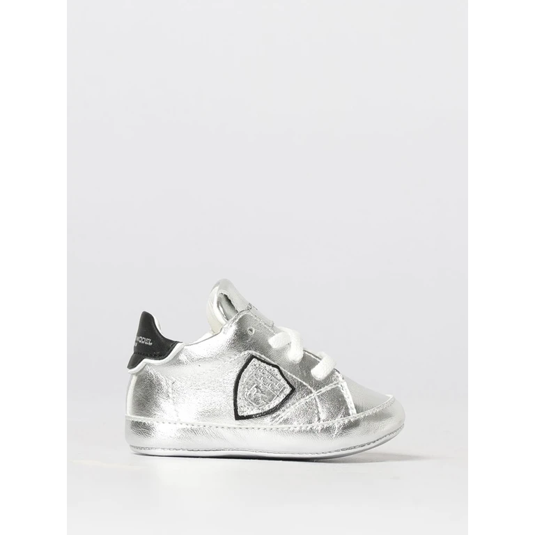 Junior Laminated Leather Sneakers Philippe Model (832613)