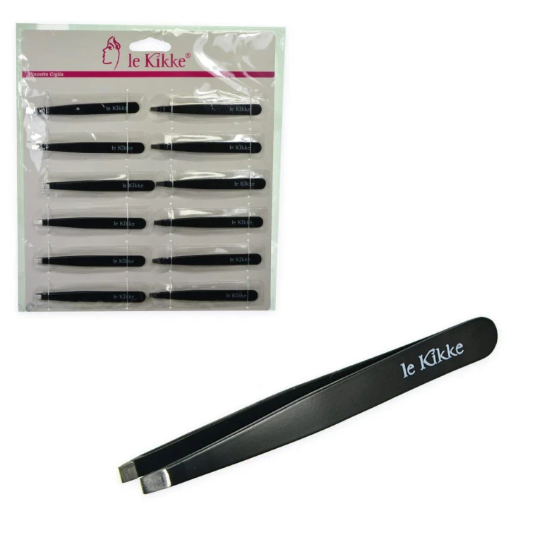 black tweezers for eyelashes