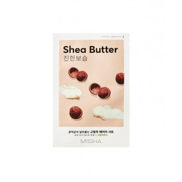 Airy Fit Shea Butter Highly Hydrating and Nourishing Fabric Mask 19g