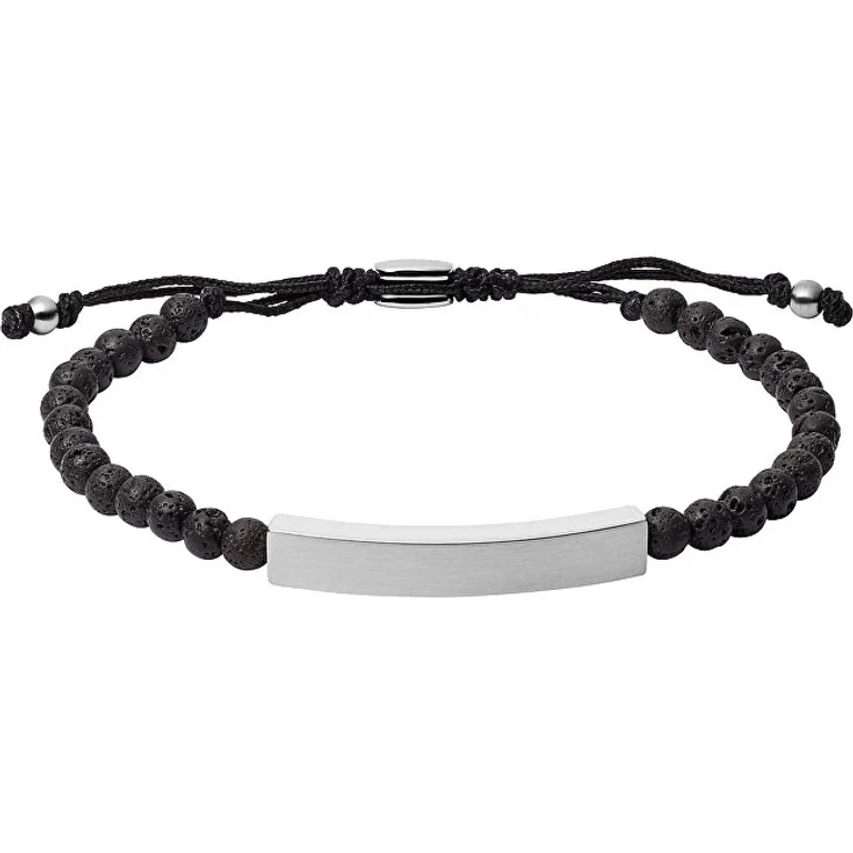 Vintage Casual Lava Stone Beaded Bracelet Jf03247040