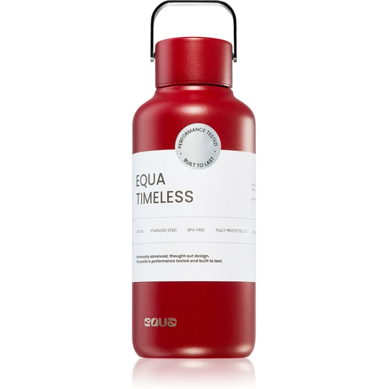 Timeless Stainless Steel Water Bottle, Small, Wine Not, 600 ml