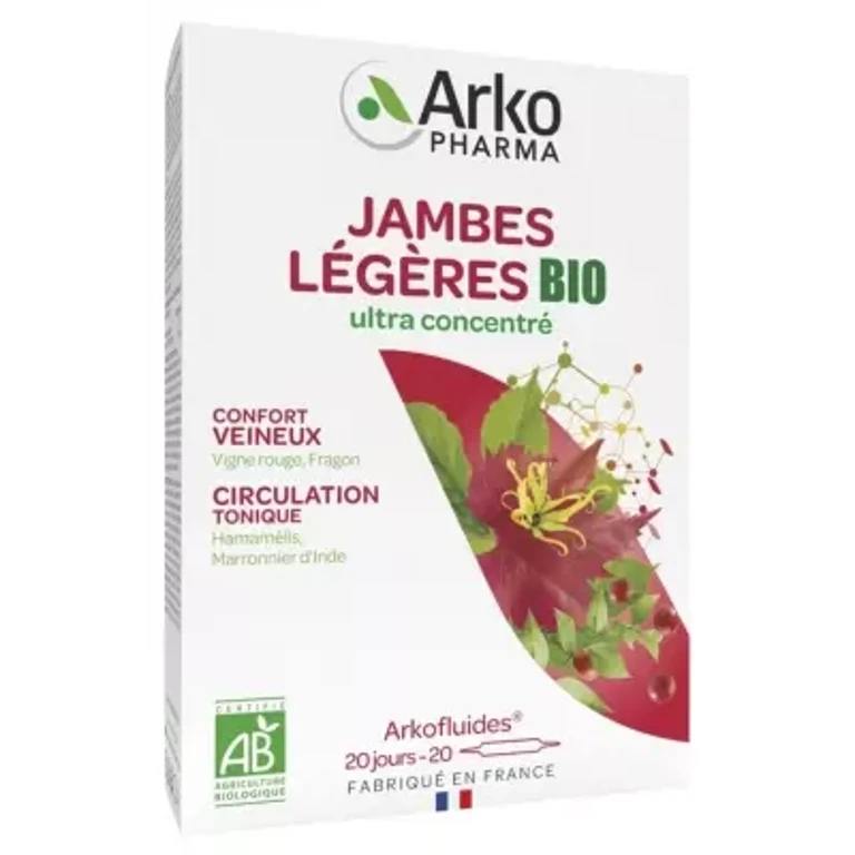 Arkofluides Gambe leggere bio 20 Fiale