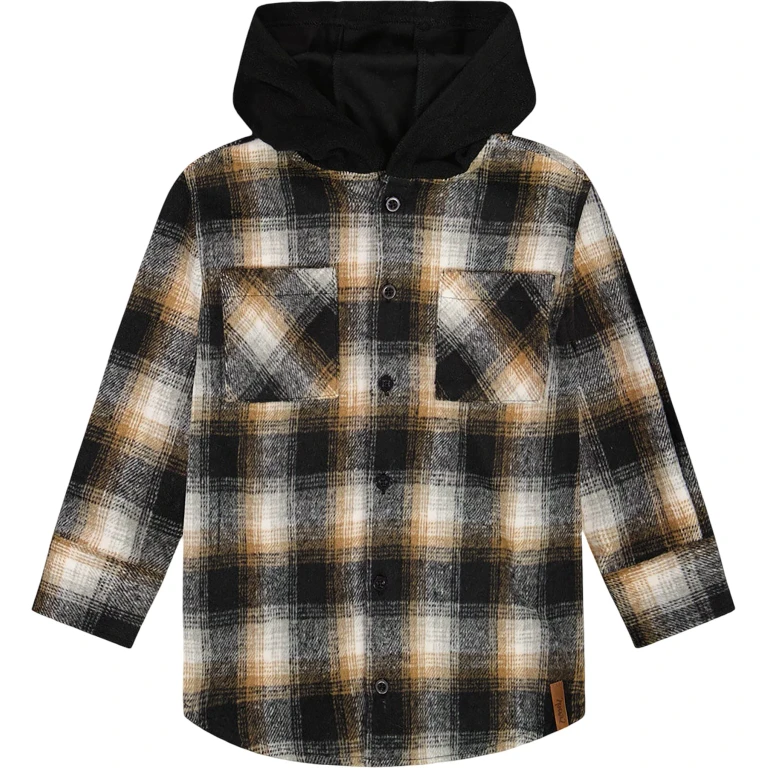 Hooded Polar Fleece Overshirt - Little Boy