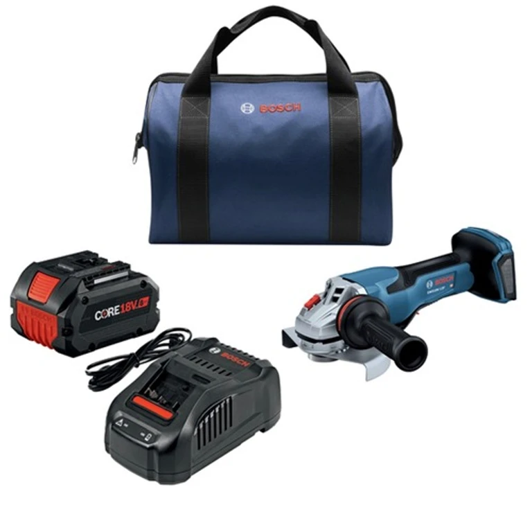 GWS18V-13PB14 18V PROFACTOR Brushless Lithium-Ion 5 - 6 in. Cordless Angle Grinder Kit with Paddle Switch (8 Ah)