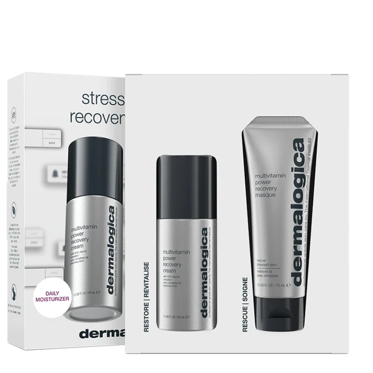 Dermalogica Skin Recovery Set Stress Cream and Multivitamin Face Mask