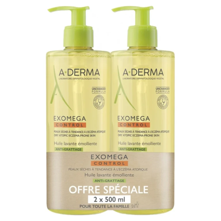 TO-Derma Exomega Control Anti-scratch Emollient Wash 2x500ml
