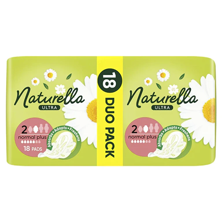 Ultra Normal Plus Duo Pads 18 Pieces