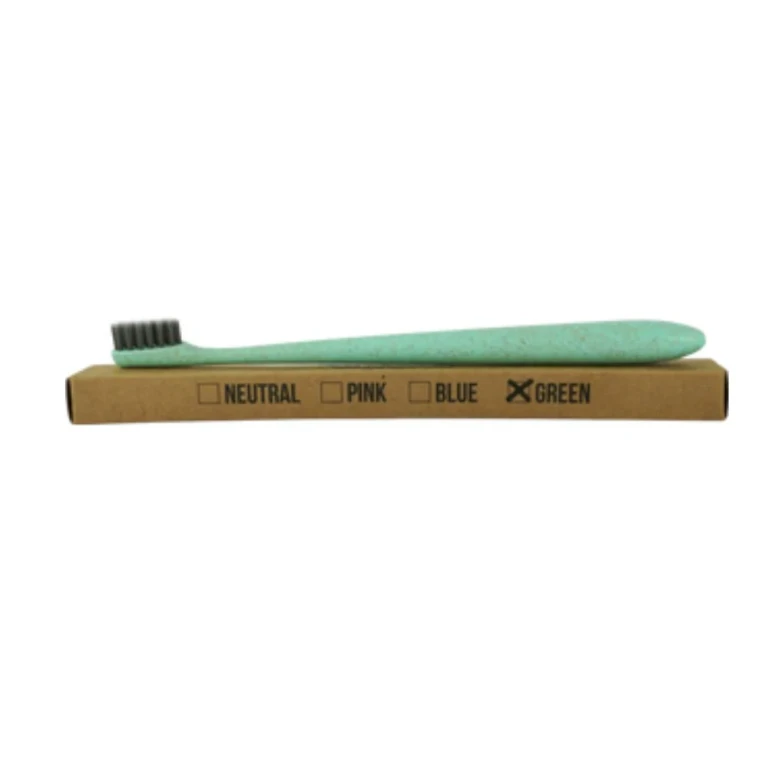 Soft Toothbrush with Activated Carbon Neutral Beige