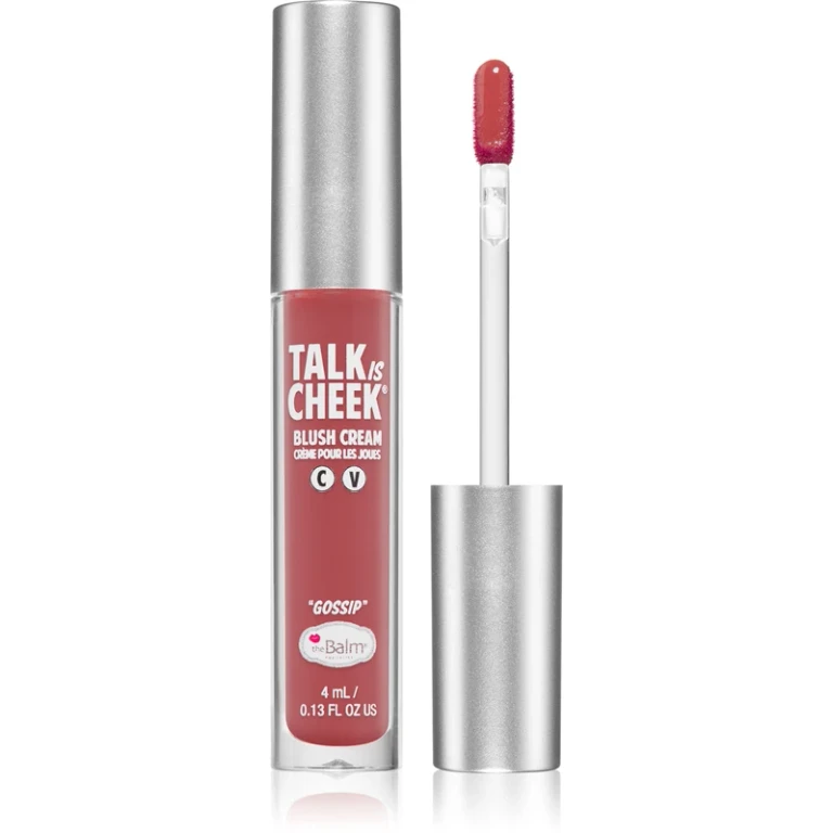 Talk is Cheek blush in cream color 4 ml burgundy