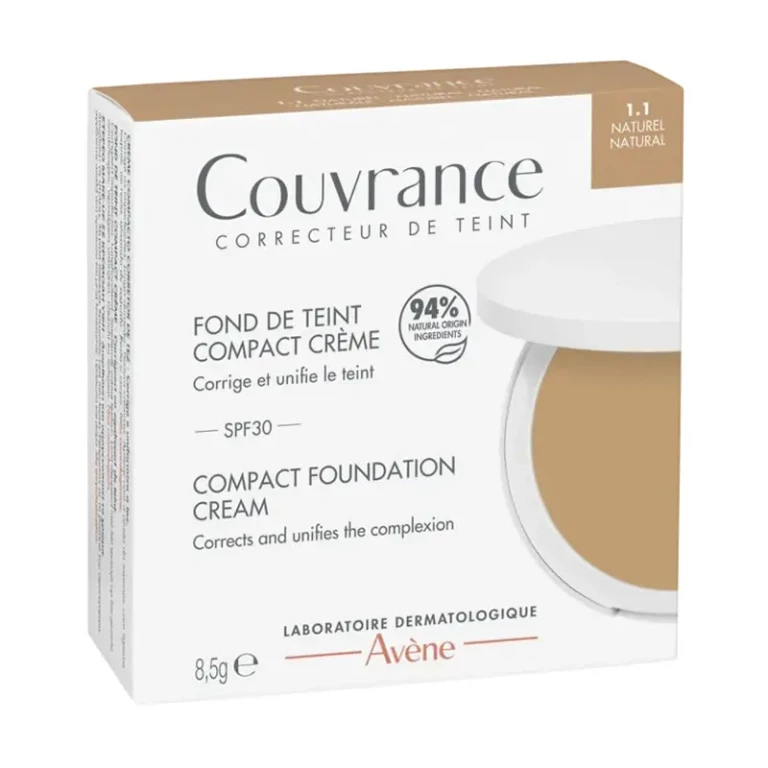 Couvrance Cream Compact Foundation 1.1 Natural