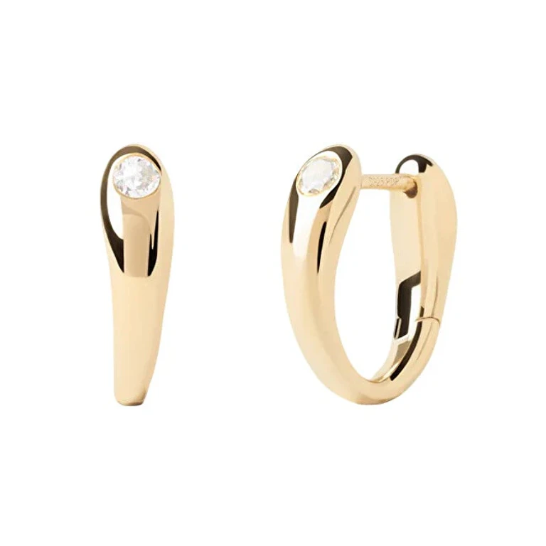 Gold Plated Earrings Without Tempo Serena Ar01-E72-U