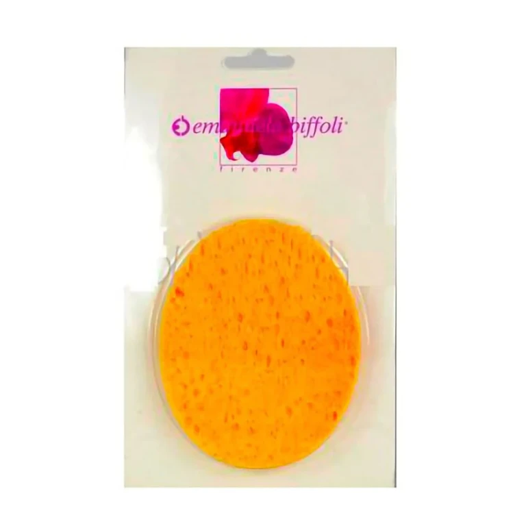 Oval Face Cleansing Sponge Assorted Colors 1194