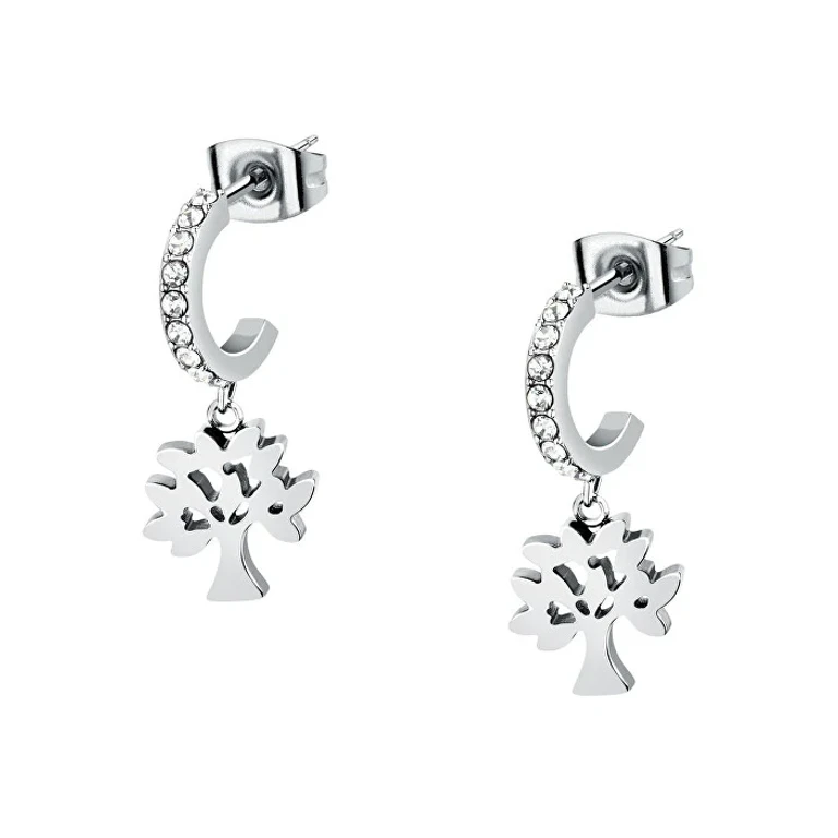 Stainless Steel Earrings Without Tempo Tree of Life Lps01Ayq120