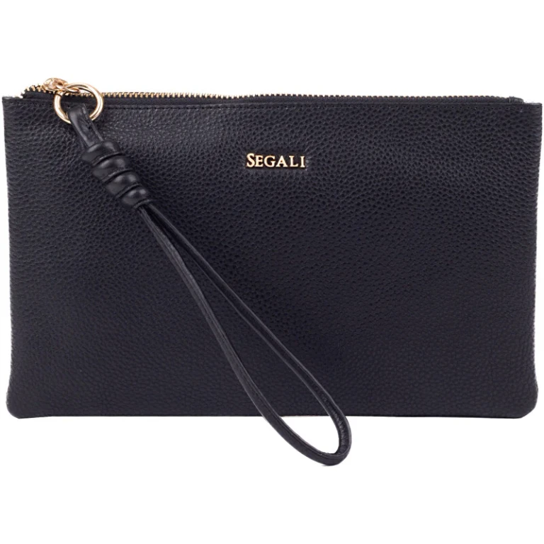 Unique Black Leather Handbag for Women 50520