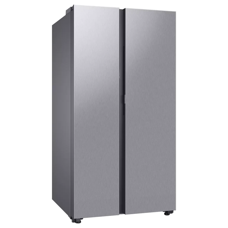 Bespoke 28 cu. ft. Smart Side-by-Side Refrigerator with Beverage Center (SS) in Stainless Steel:- Stainless