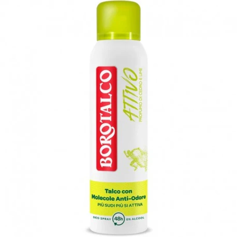Active Deodorant Spray Cedar and Lime Fragrance 150 ml