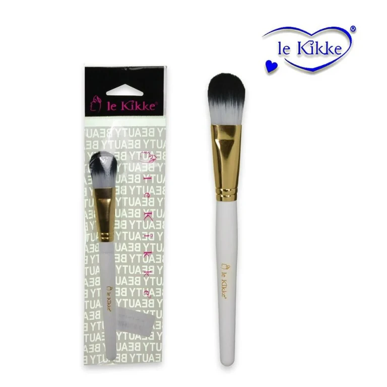 Foundation Brush White/Gold Line