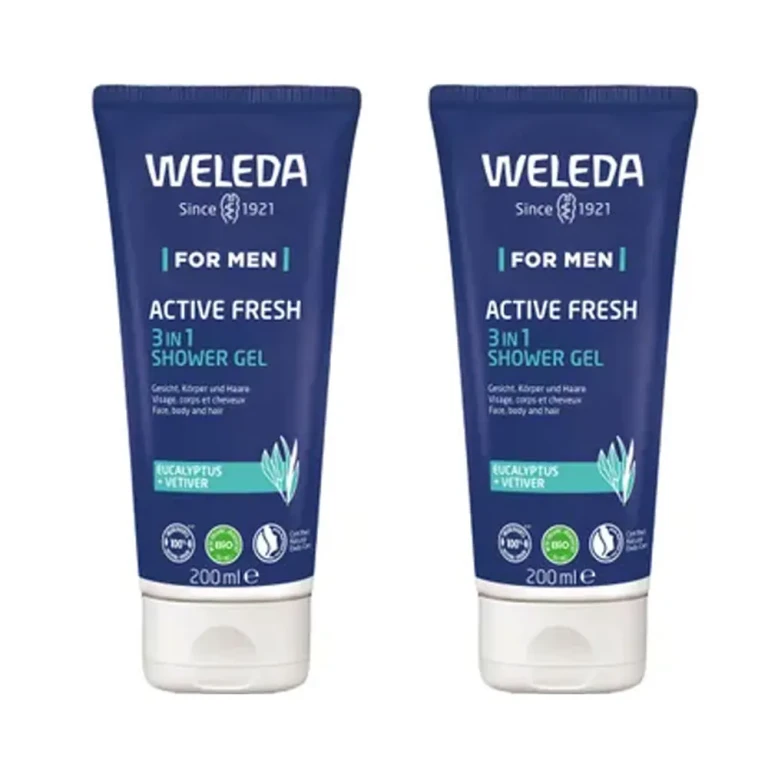 Active Man Fresh 3 in 1 Shower Gel 2x200ml