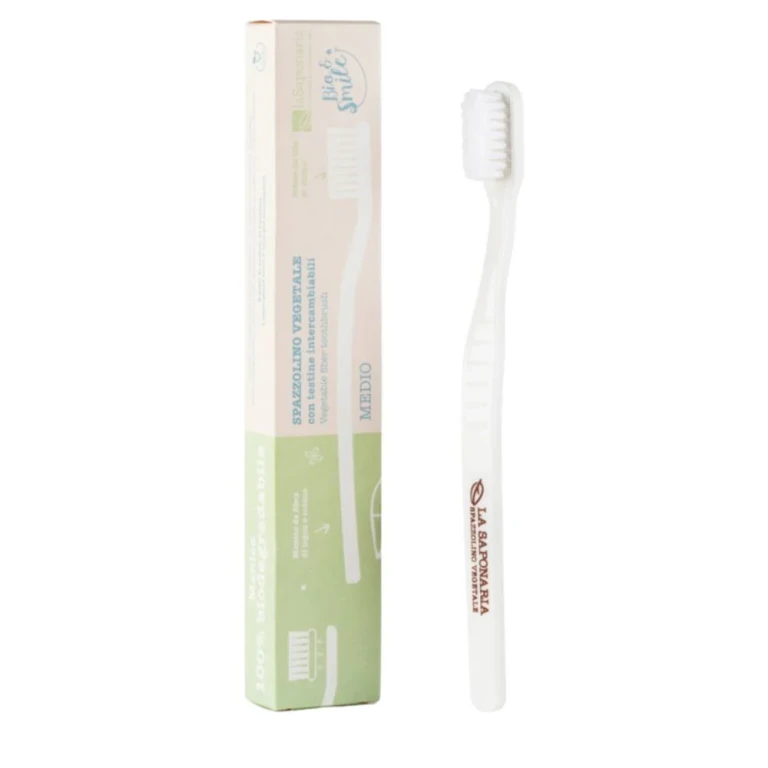 Bio&Smile - Vegetable Fibre Toothbrush Medium Bristles