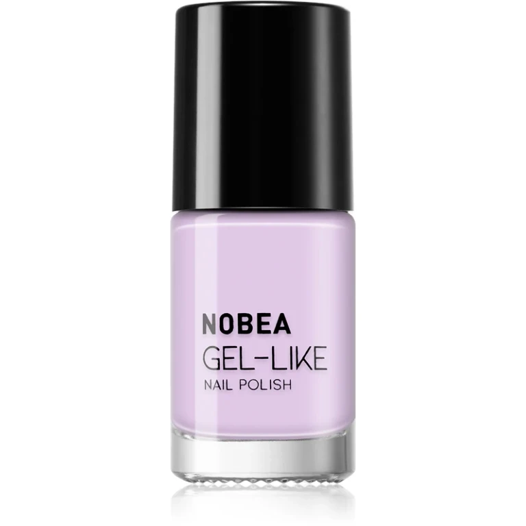 Day-to-Day Gel-like nail polish gel effect color Soft lilac #N05 6 ml