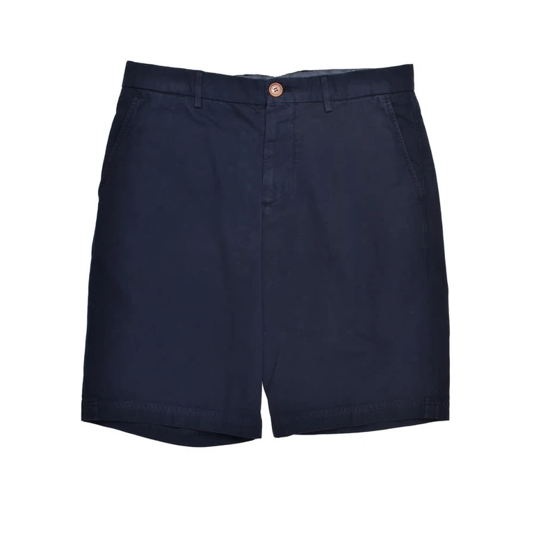 Navy Tailored Shorts