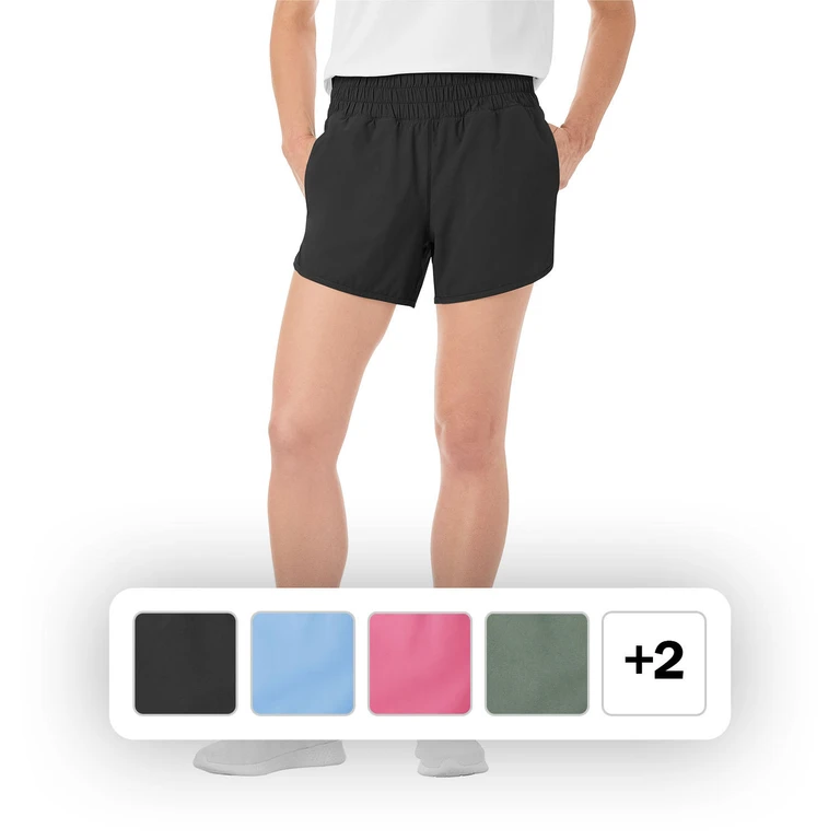 Women's Active Shorts BlackL:- L, Black