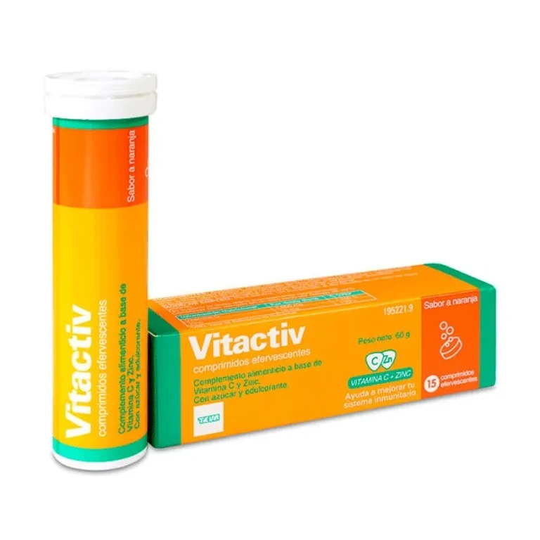 Vitactiv 15 comprimidos efervescentes 60 g