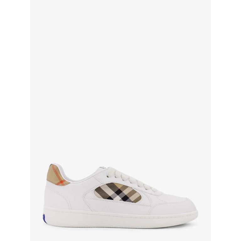Low-Top Leather Sneakers White