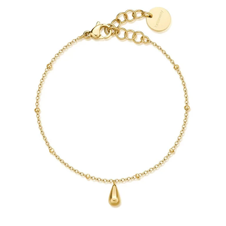 Tear Drop Perfect Bracelet in Gold Plating