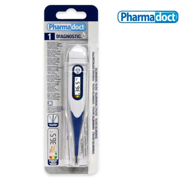 digital thermometer in blister