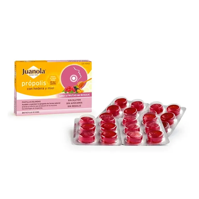 Propolis Ivy and Honey 24 gummy tablets