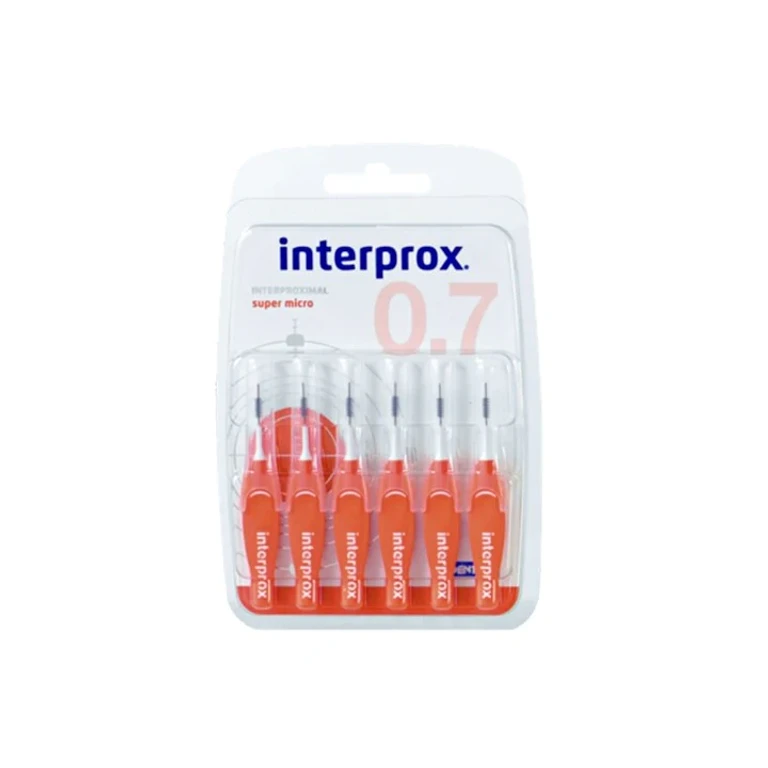 Interprox Interdental Brushes 0.7 Super Micro 2mm x6