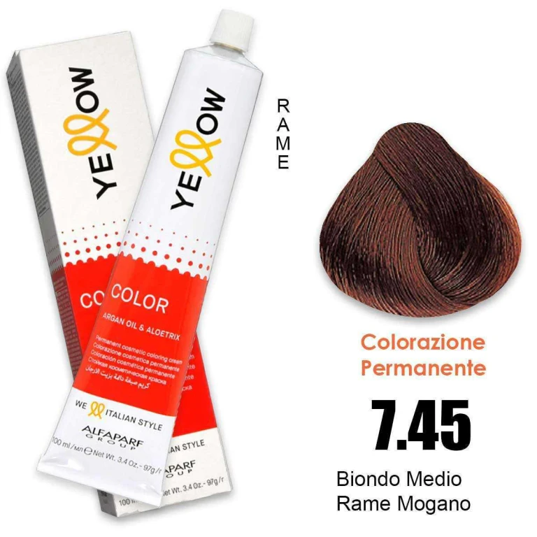 Yellow Color Permanent 7.45 100Ml