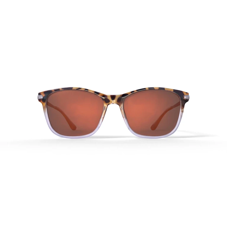 FSX100 Tortoise Rectangle Shaped Sunglasses - Multi Focus:- Progressive
