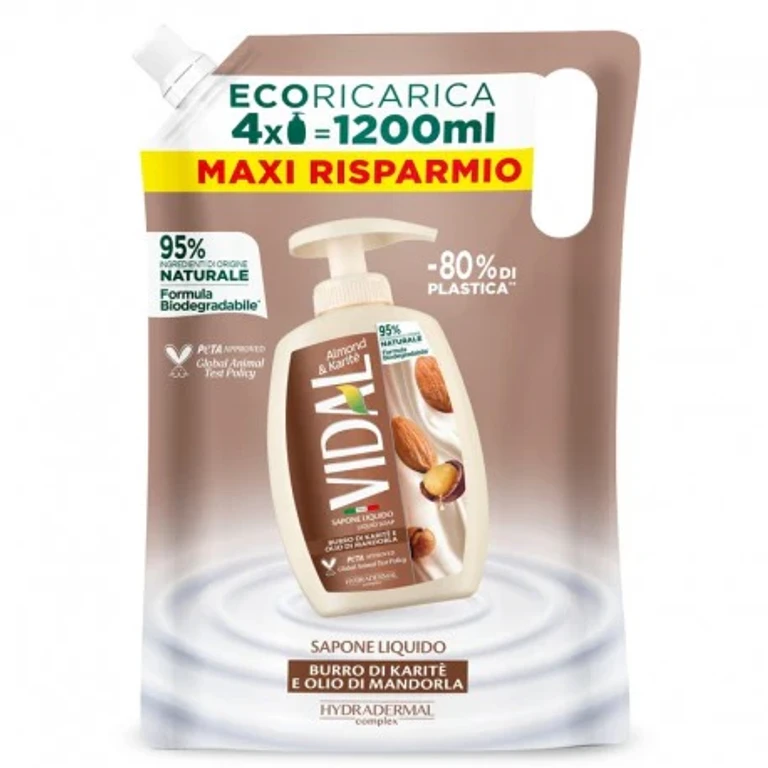 Eco-Recharge Liquid Soap 1200 ml Shea Butter