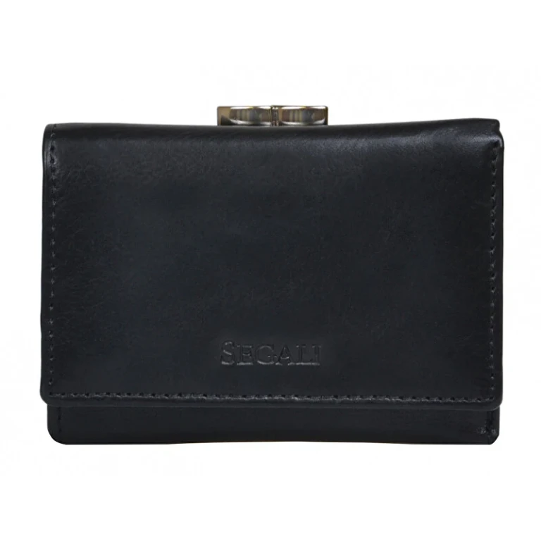 Women's Leather Wallet black