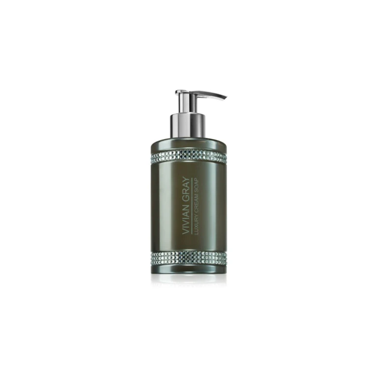 Crystals Grey Cream Soap 250ml