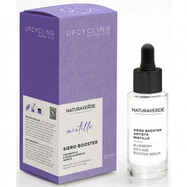 Booster Serum with Blueberry and Hyaluronic Acid Anti-Aging 30 ml