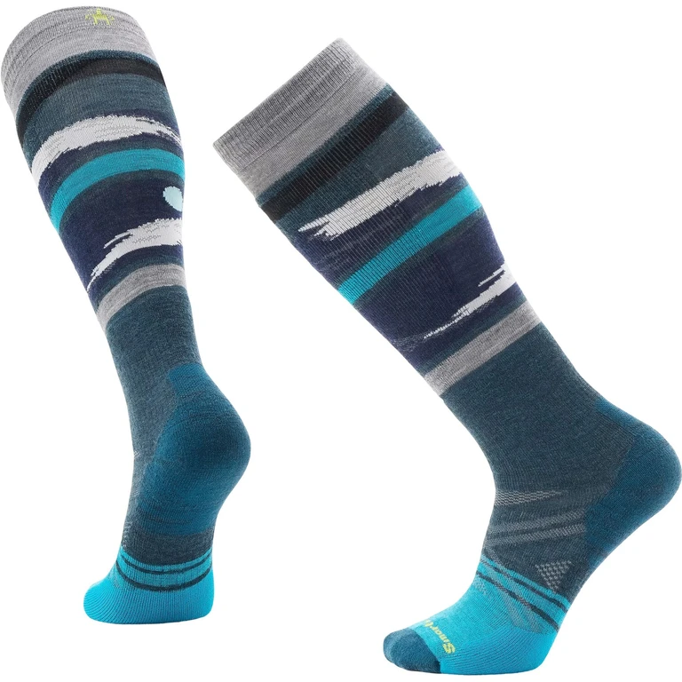 Ski Full Cushion Midnight Ski Pattern OTC Socks - Unisex