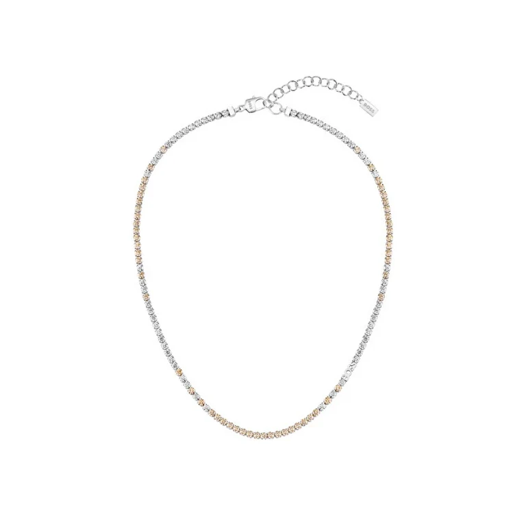 Sparkling Tennis Necklace With Zirconia 1580630