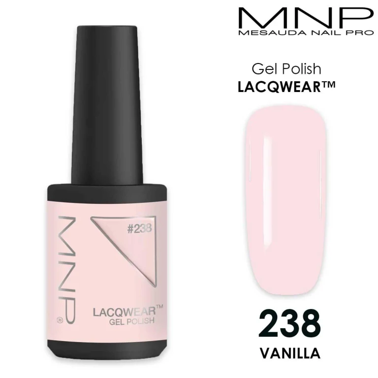 Lacqwear Mnp 10 Ml Gel Polish 238 Vanilla