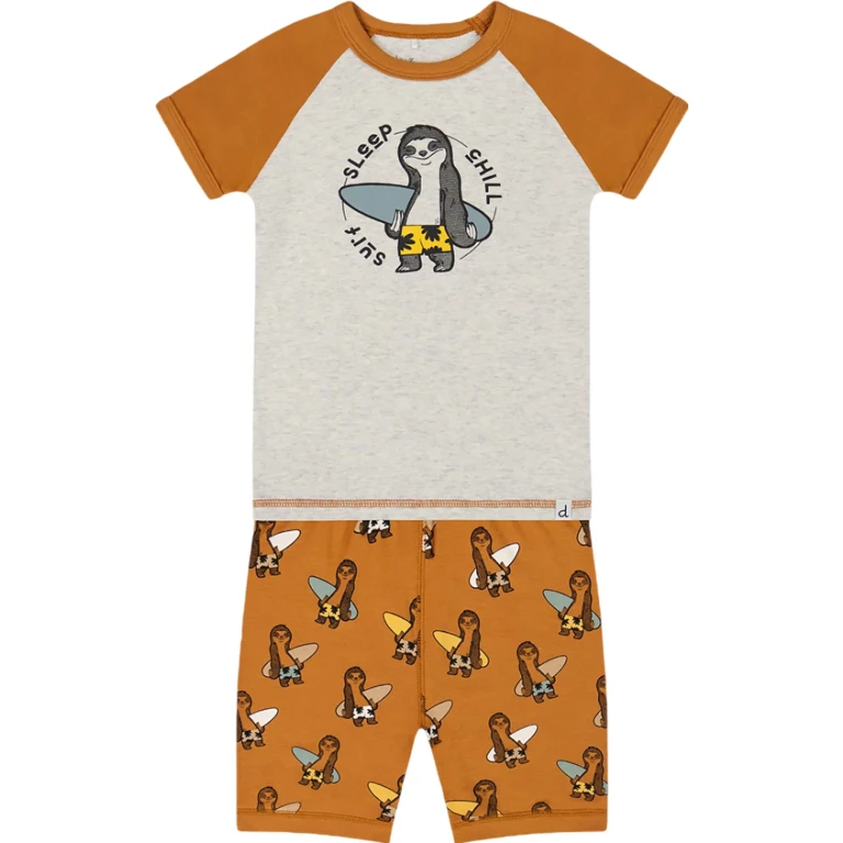Two-Piece Short Pajama Set - Little Boy