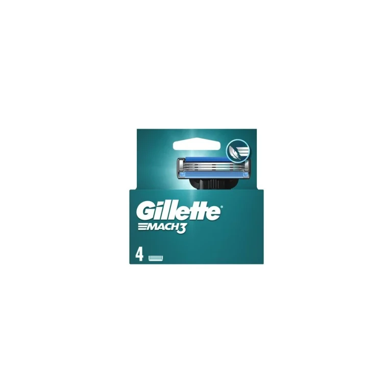 Gillette Mach3 - Replacement heads 4 pieces