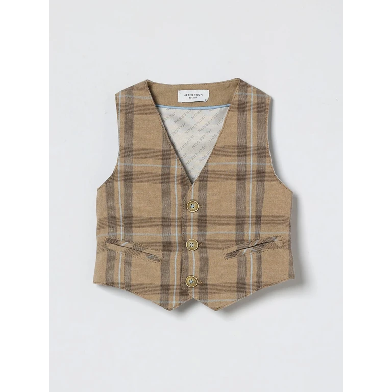 Single-breasted Tartan Vest (JN5439JS2UNICO)