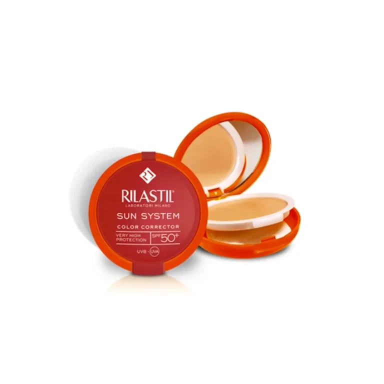 Sun System Compact Cream Uniform SPF50+ Shade 02 Dore 10g