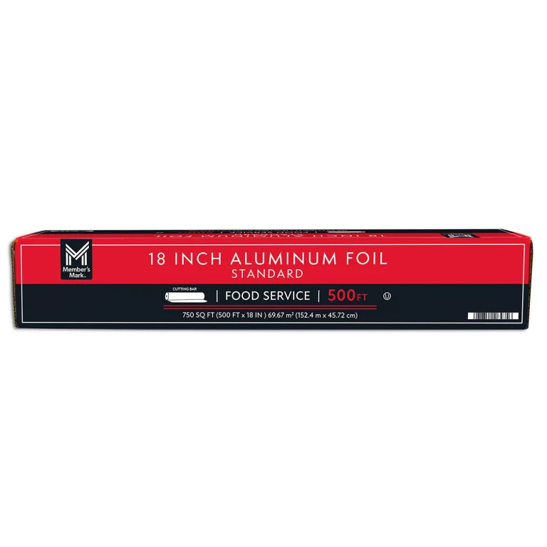 Standard Foodservice Aluminum Foil 18' x 500 ft.