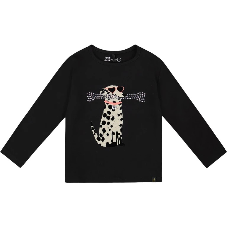 Dalmatian Organic Cotton T-Shirt - Little Girl